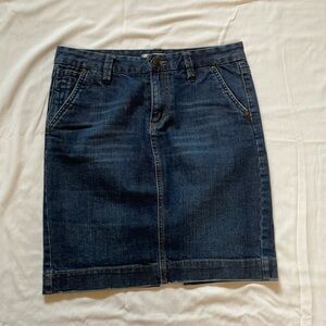 Jacob Connection Denim Pencil Skirt Knee Length